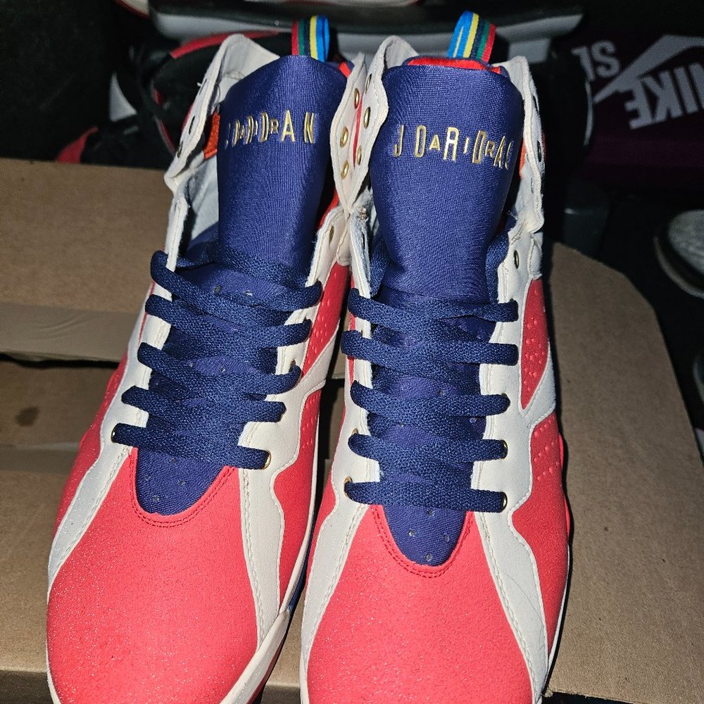 Jordan 7 new sherrif trophy room